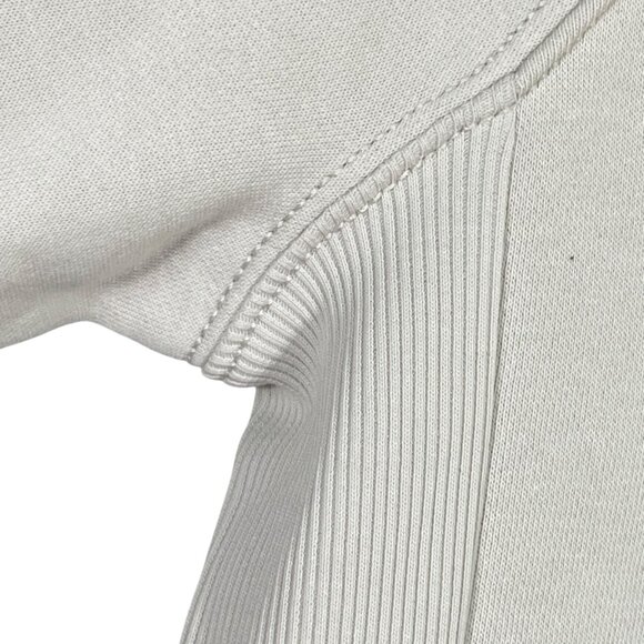 NWOT Carhartt White Relaxed Fit Crewneck Graphic Block‎ Logo Sweatshirt Womens S - Picture 6 of 12